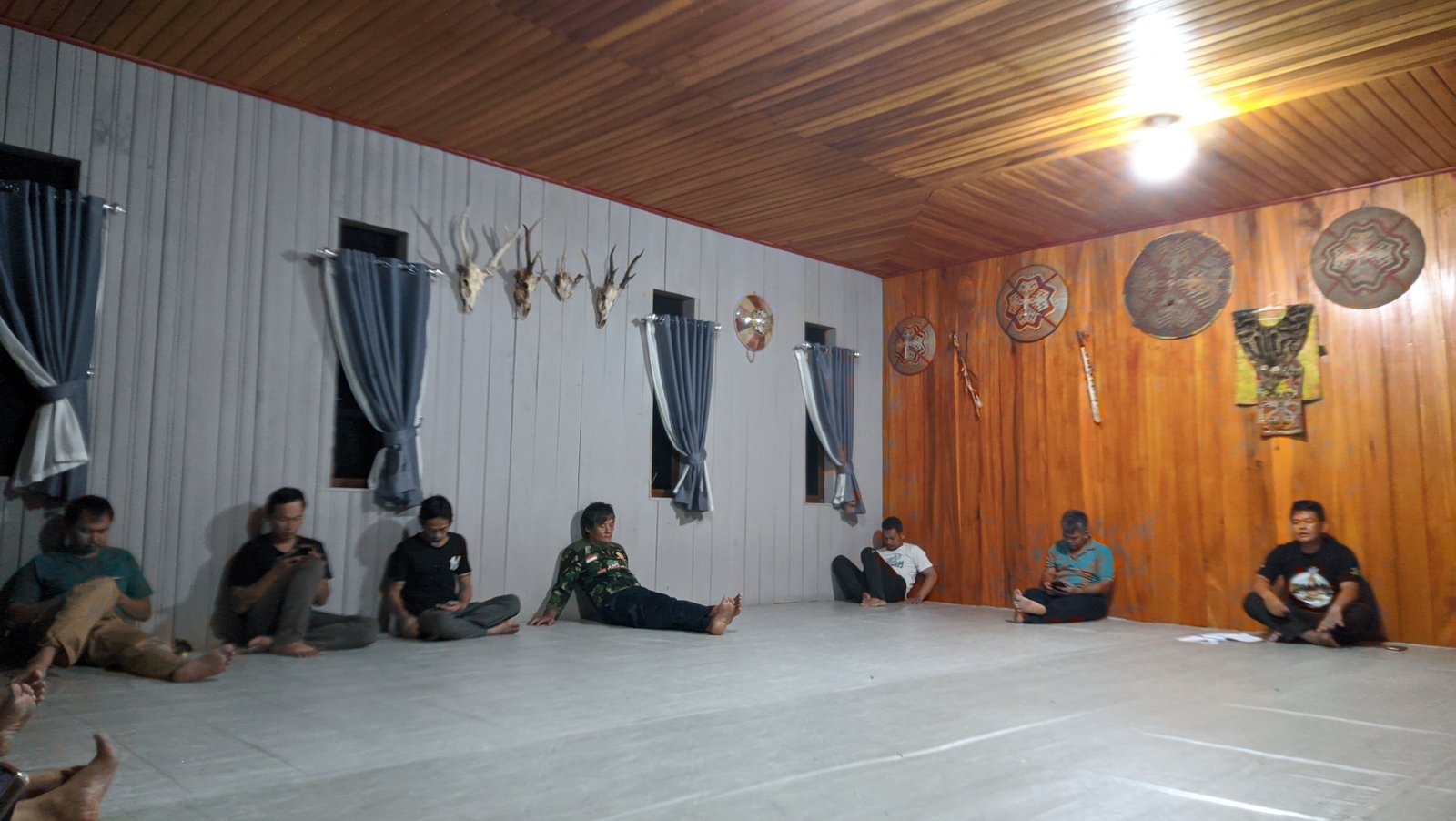 Rapat Persiapan Pelantikan Ketua RT Baru Desa Long Kemuat