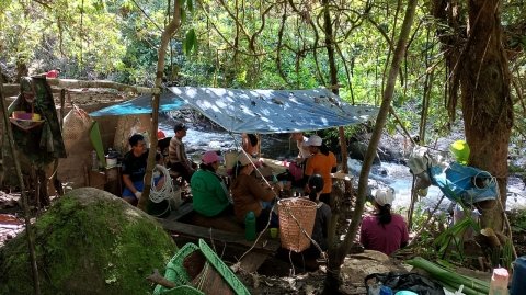 Pembangunan PLTMH Sungai Elan di Desa Long Kemuat